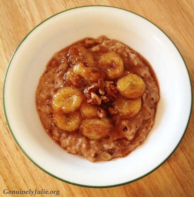 Honey Banana Oatmeal 3